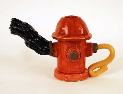 Fire Hydrant Teapot